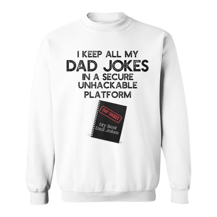 Geeky Dad Jokes Sweatshirt