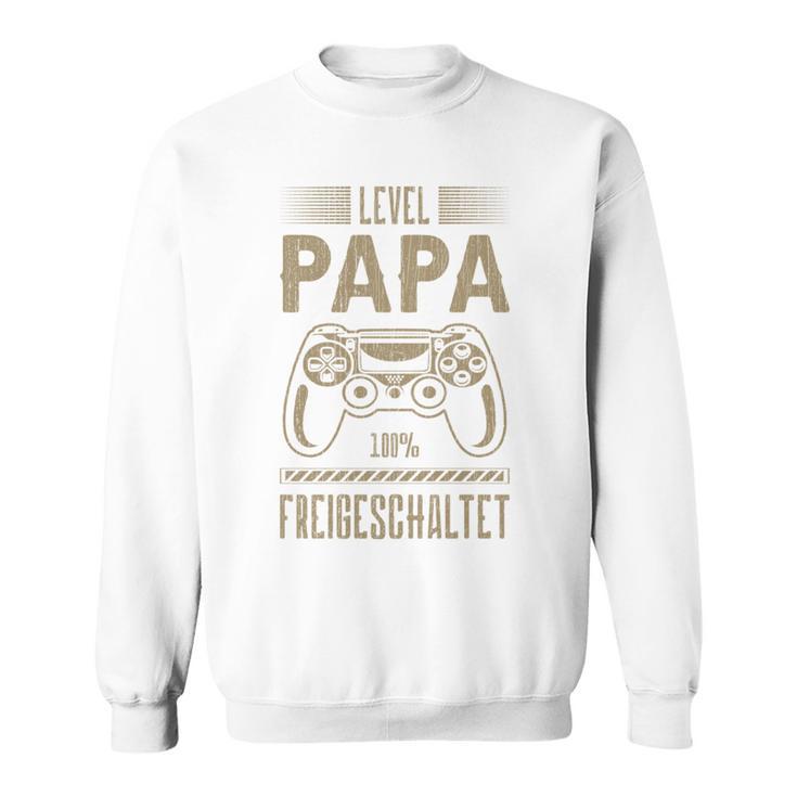 Für Papa Zur Geburt Frischgebackener Papa Gaming Sweatshirt