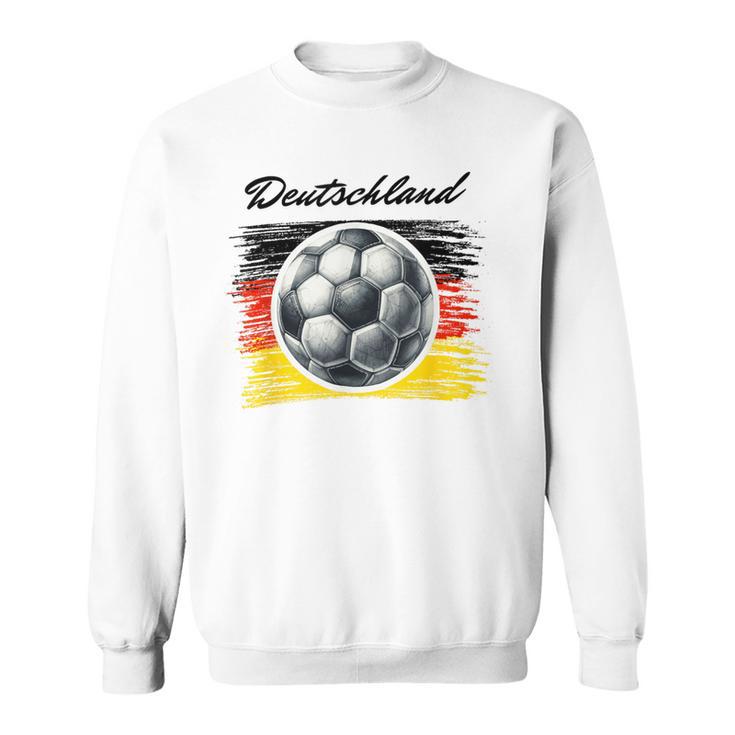 Fussball Fußball Mannschaft Flagge Deutschland Fan Sweatshirt