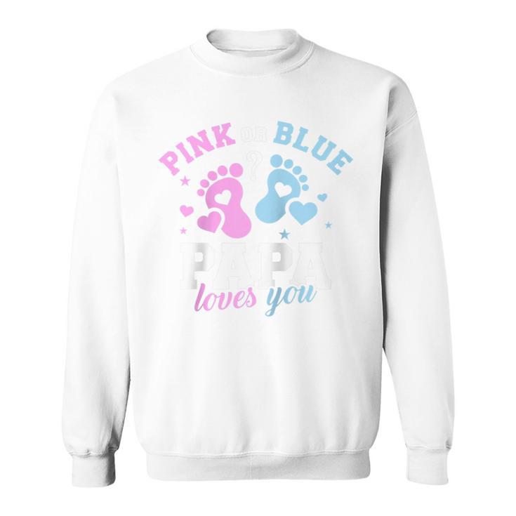 Gender Reveal Papaater Raglan Sweatshirt