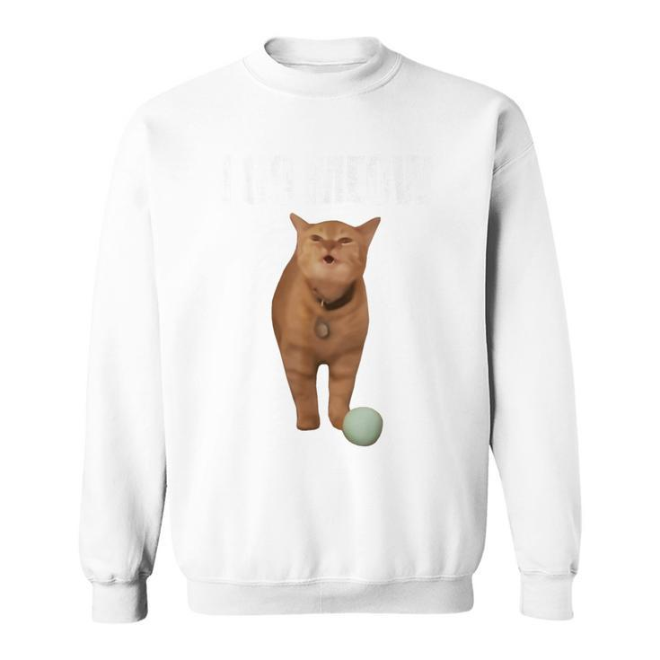 I Go Meow Cat Singing Meme Sweatshirt