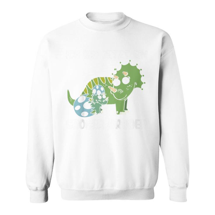 Großer Bruder Dino Sweatshirt für Kinder, Geschwister Liebe Design