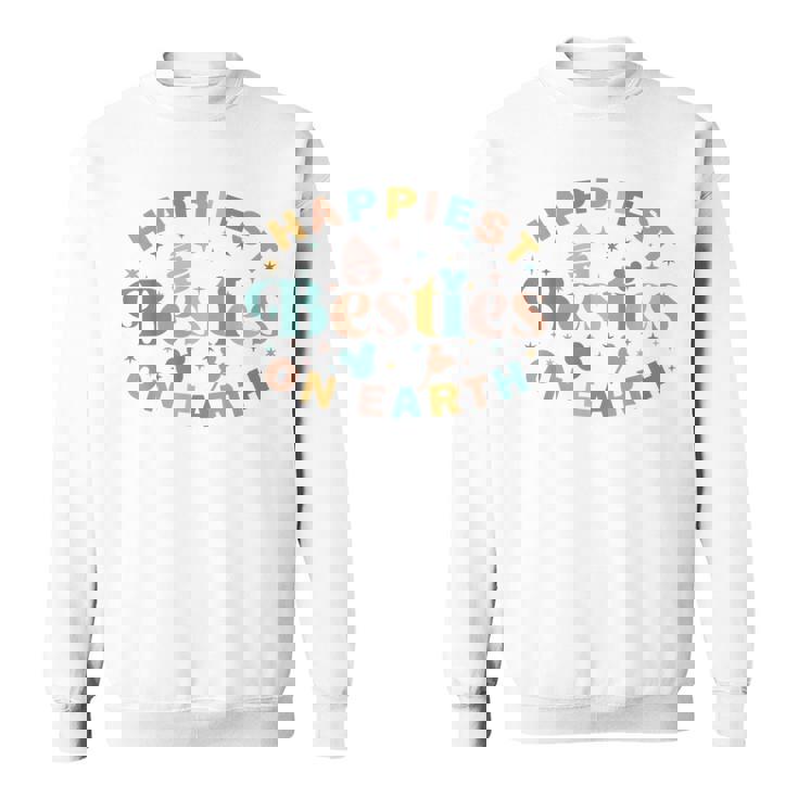 Happiest Besties On Earth Matching Family Mouse Group Sweatshirt