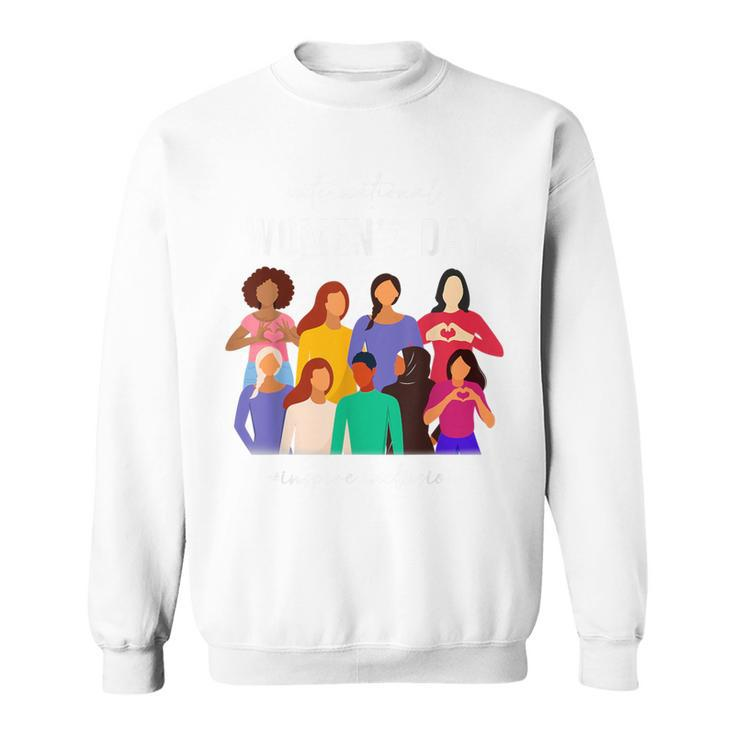 Happy Women's Day 8 March 2024 International Women's Day Sweatshirt