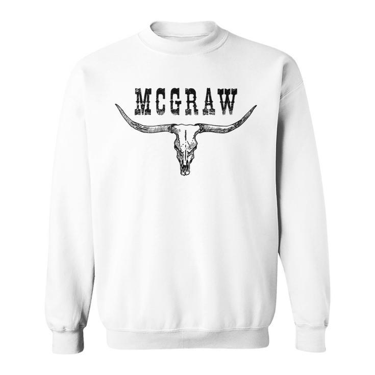 Howdy Mcgraw Western Mcgraw Cowboy Cowgirl Style Sweatshirt