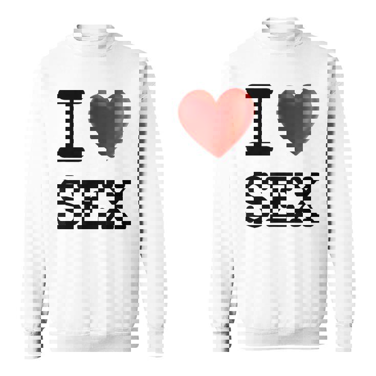 Humoristique Avec Inscription I Love Sex Sweater e
