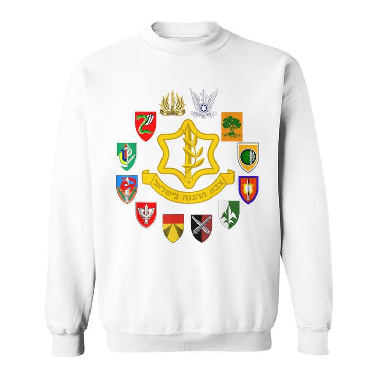 Idf Israel Defence Forces Israeli Army Israel Military Units Sweatshirt