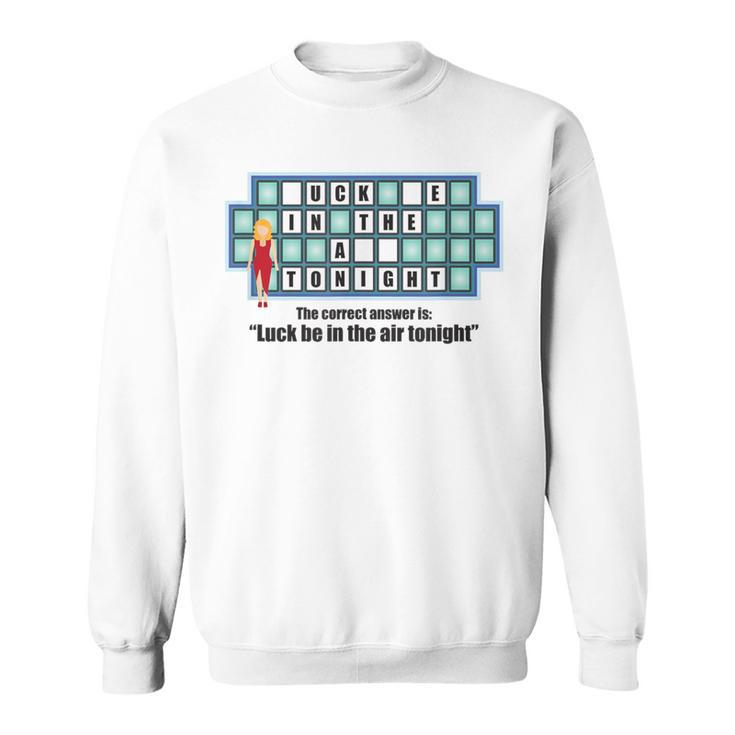 Inappropriate Adult Humor Quiz Puzzle Game Show Meme Sweatshirt