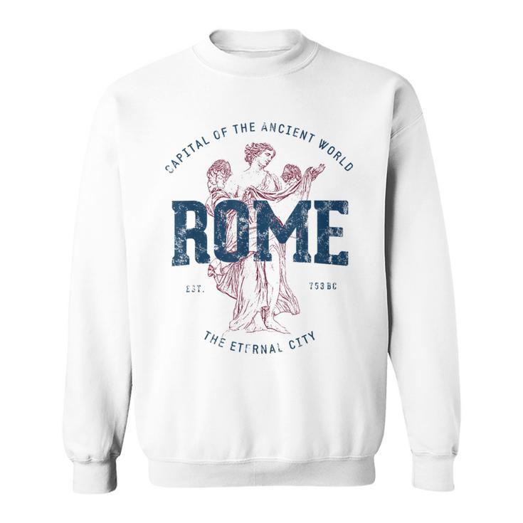 Italy Vacation Souvenir Vintage Rome Sweatshirt