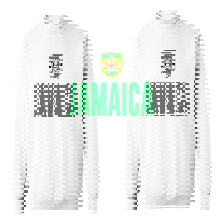 Jamaica Jamaican Flag Love Souvenir Sweatshirt