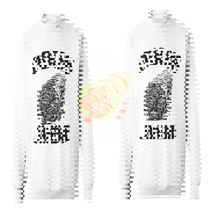 J'peux Pas J'ai Kebab Cadeau Nourriture Drôle Sweater e