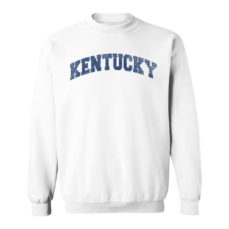 Kentucky Varsity Style Vintage Grey Sweatshirt