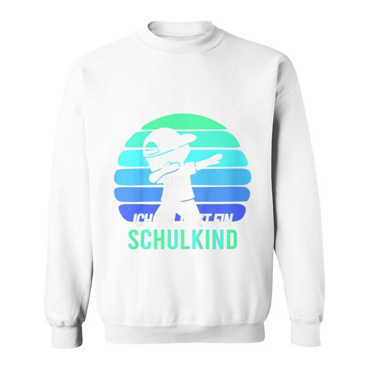 Kinder Bäähm Schulkind 2024 Einschulung Schulanfang Schule Sweatshirt