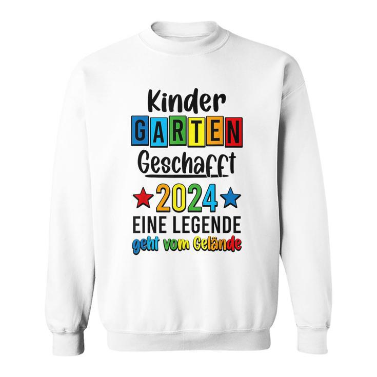 Kita Abgänger 2024 Kita Geschafft 2024 Kita Ade 2024 Sweatshirt