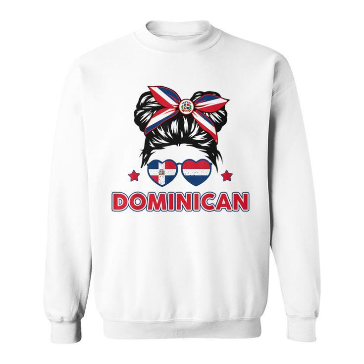 La Dominican Republica Hispanic Heritage Dominicana Kid Girl Sweatshirt