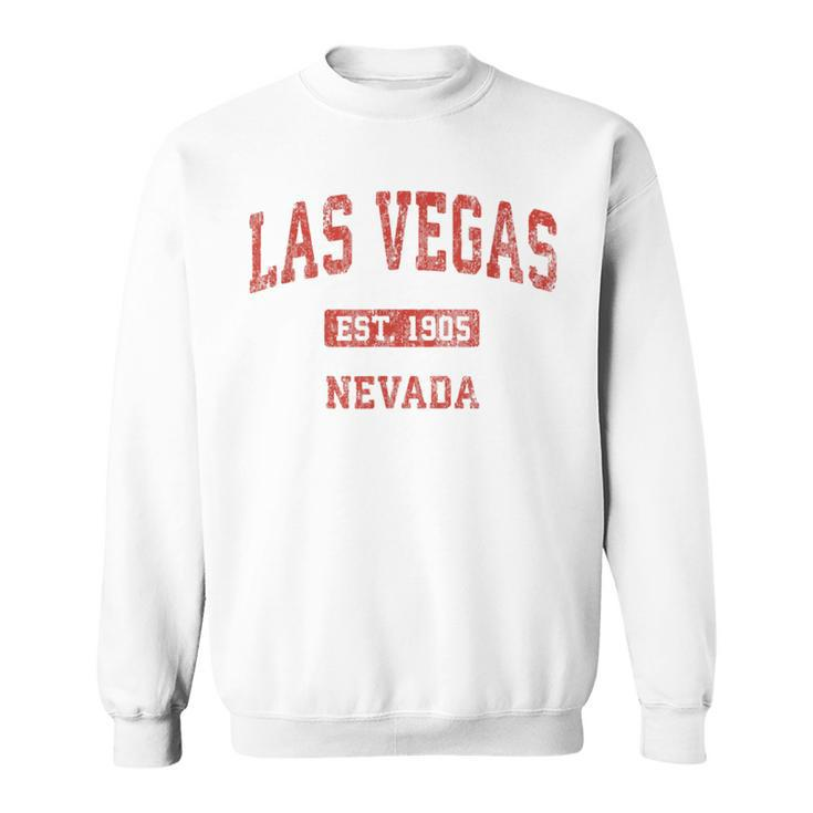 Las Vegas Nevada Nv Vintage Athletic Sports Sweatshirt
