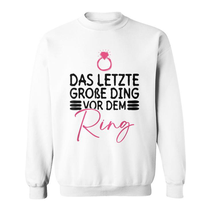 The Last Große Dingor Dem Ring Blue Sweatshirt