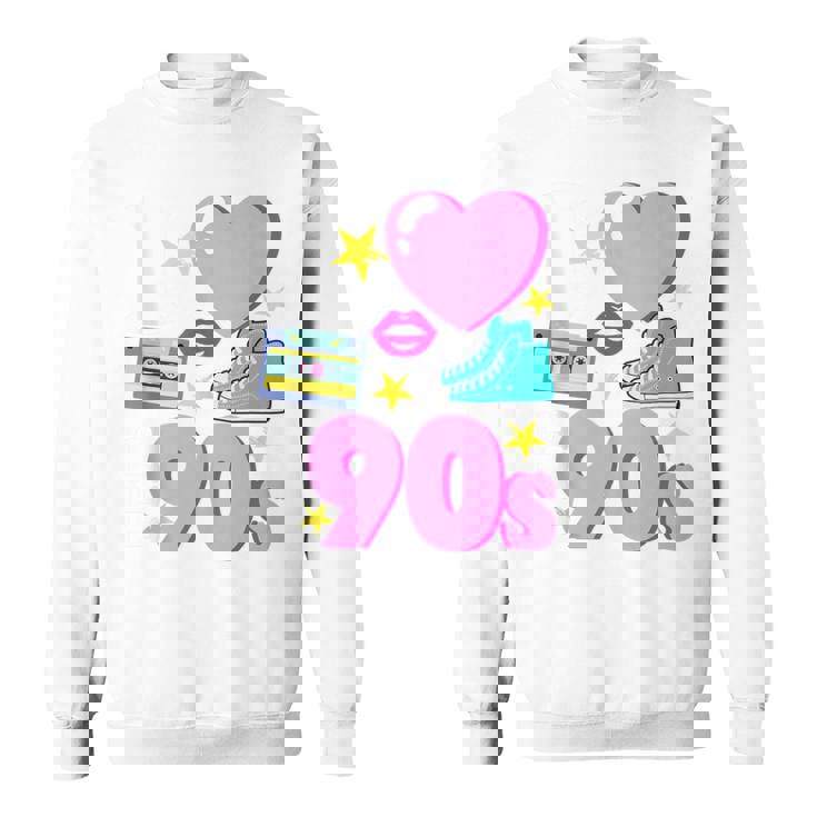 I Love The 90S Disco Retro Regalo Nacido En Los 90 Sin Mangas Camisa de entrenamiento