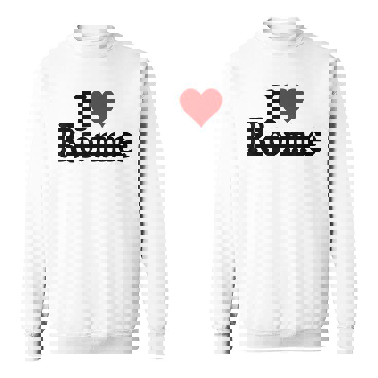 I Love Heart Roma Italia Camisa de entrenamiento