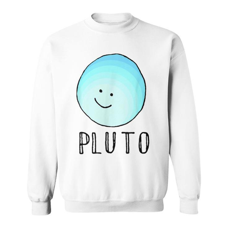 I Love Pluto My PlanetCute Astronomy Sweatshirt