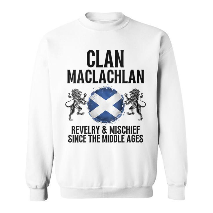 Maclachlan Clan Scottish Family Name Scotland Heraldry Sweatshirt