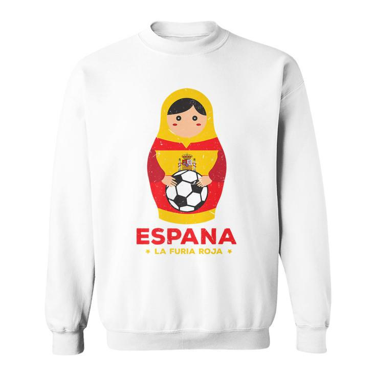 Matryoshka Spain 2018 Dolls Espana Team Sweatshirt