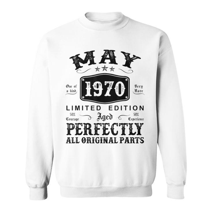 Mayo 1970 Regalos 54 Años Cumpleaños Hombre Hecho En 1970 Camisa de entrenamiento