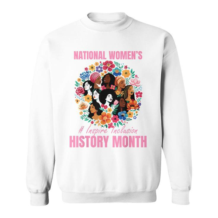 National Women's Day 2024 Inspire Inclusion History Month Sweatshirt