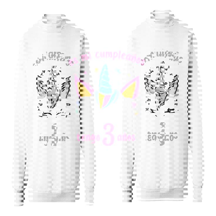 Niños Cumpleaños Unicornio Niña Tengo Años Tres Años Camisa de  entrenamiento Regaloses US