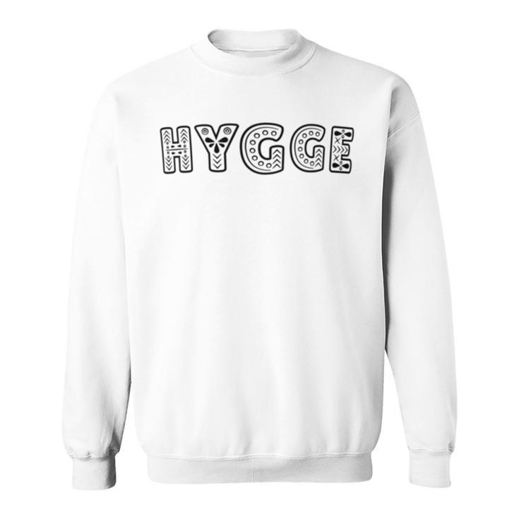 Norwegian Pattern Hygge Lifestyle Cozy Winter Sweatshirt