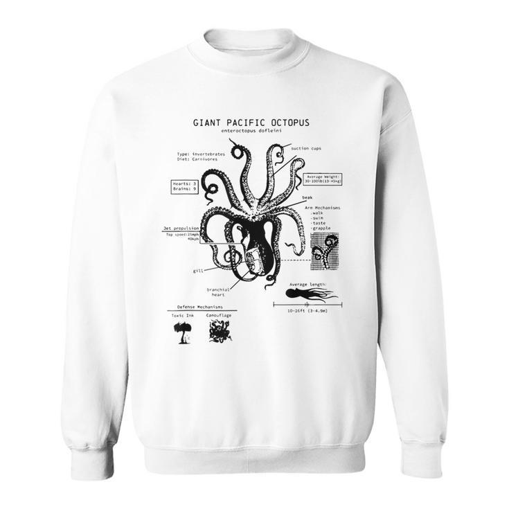 Octopus Anatomy Sweatshirt