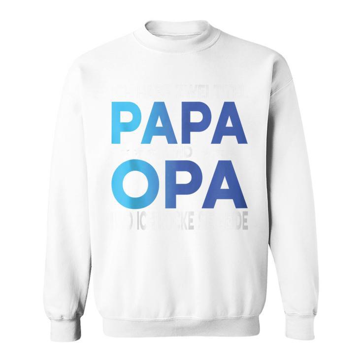 Opa Atertag Papa Spruch Grossvater Geschenk Kapuzenjacke Sweatshirt