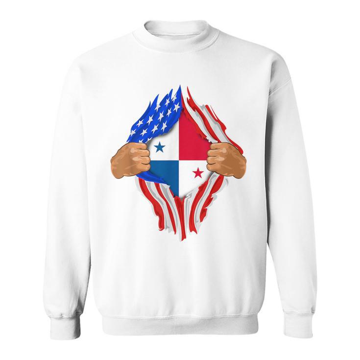 Panamanian Blood Inside Me Panama Flag Sweatshirt