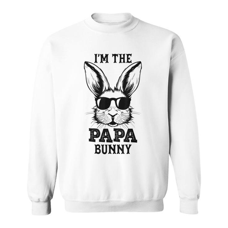 Papa Bunny Matching Family Group Easter Day Sweatshirt