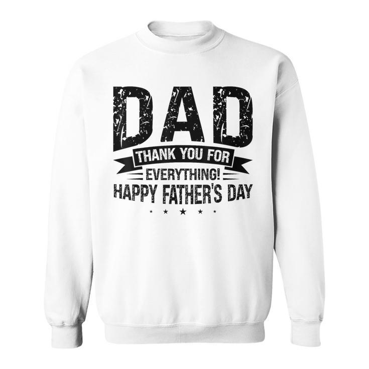 Papa Danke Für Alles Alles Gute Zumatertag Sohn Sweatshirt