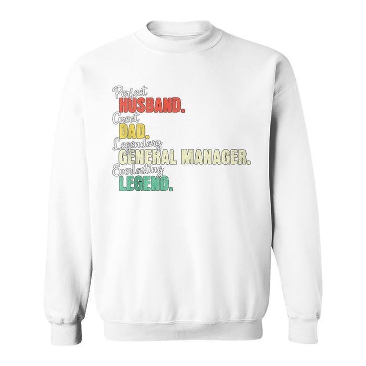 Papa General Manager Legende Kapuzenjacke Sweatshirt