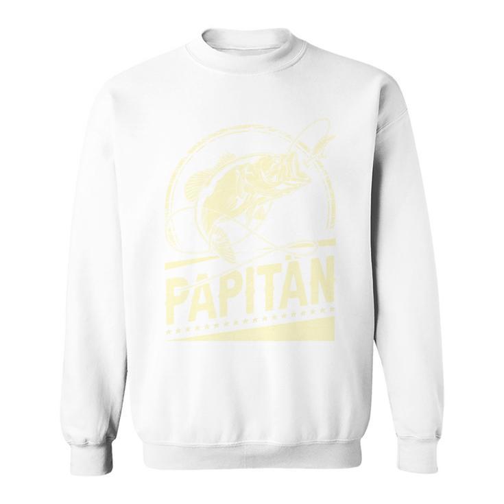 Papitän Papa Anglerintage-Look Sweatshirt