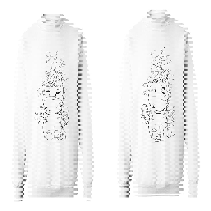 A Peindre Ou Colorier Pour Enfants Idee Cadeau Sweater e
