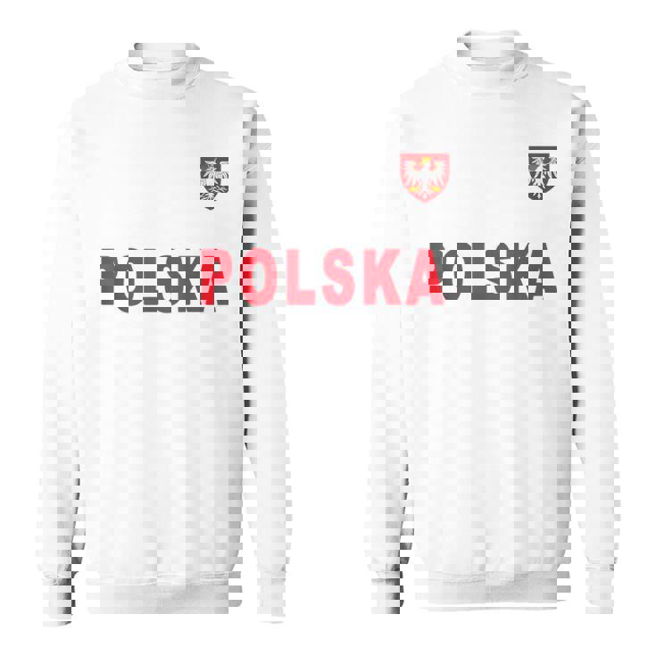Polska De Texto Rojo Nacional Polaco Camisa de entrenamiento