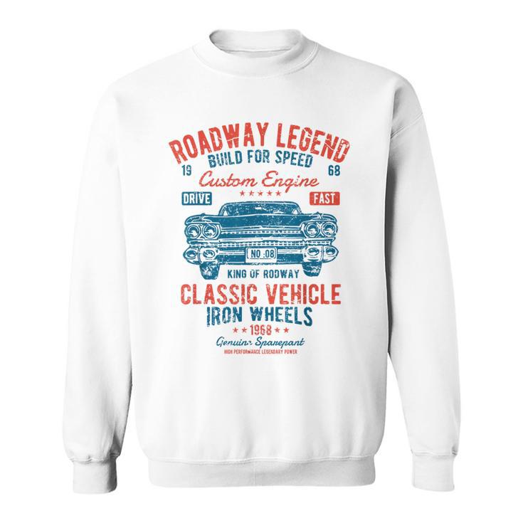 Retro Classic Car Stuff Vintage Cars Sweatshirt