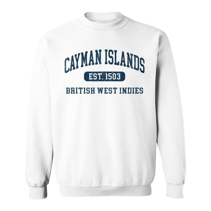 Retro Grand Cayman Islands 1503 Vintage Vacation Souvenir Sweatshirt