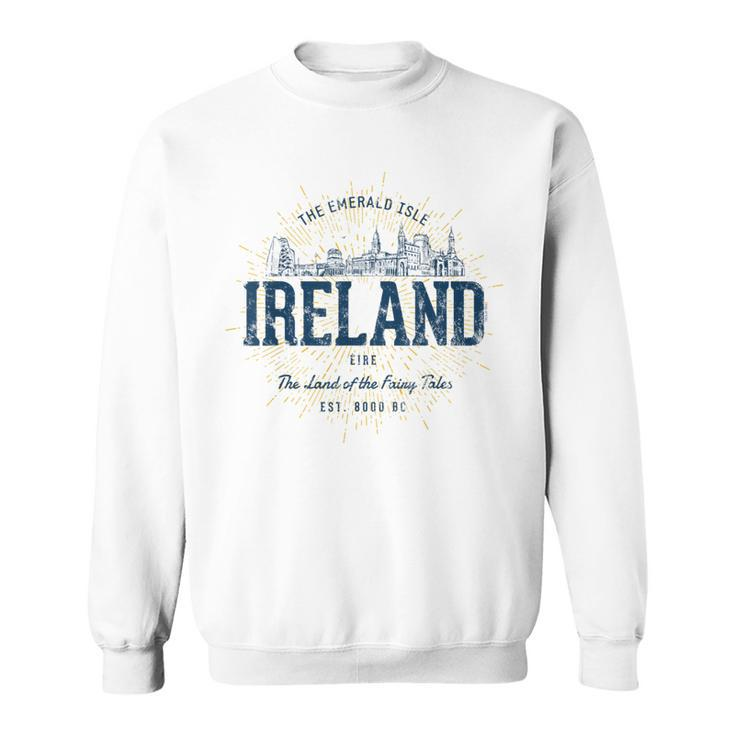 Retro Style Vintage Ireland Sweatshirt
