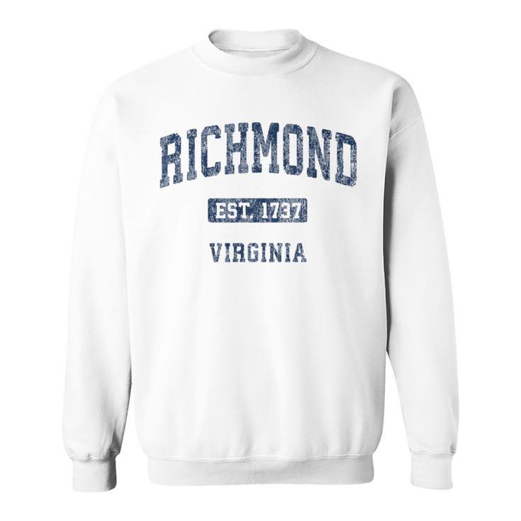 Richmond Virginia Va Vintage Athletic Sports Sweatshirt