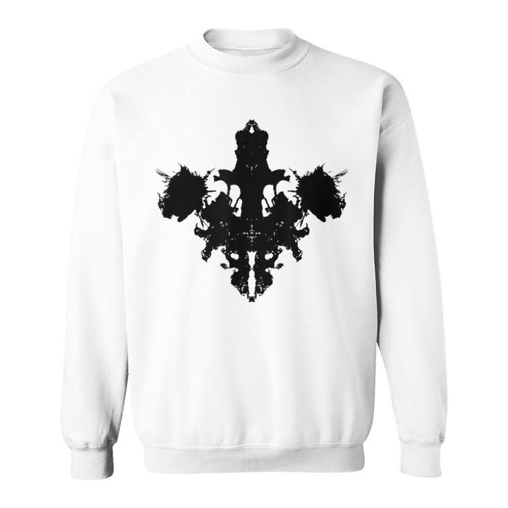 Rorschach Ink Blot Test T Psychology Sweatshirt