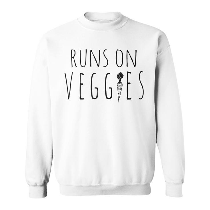 Runs Oneggies –Eganesegetarisches Sweatshirt