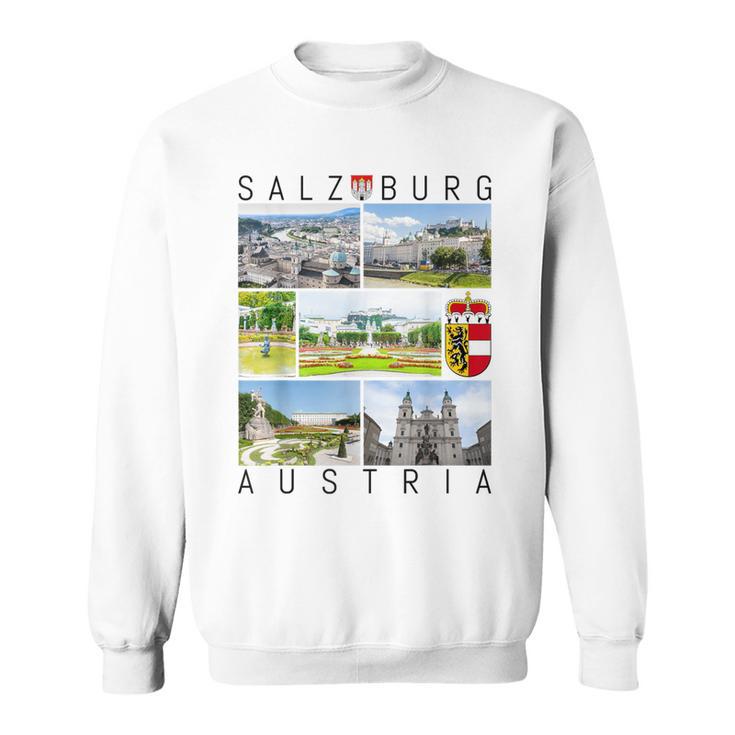 Salzburg Austria Mozart Classical Music Sound Sights Gallery Sweatshirt