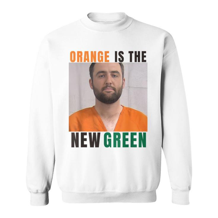 Scottie Hot Orange Is The New Green Sweatshirt
