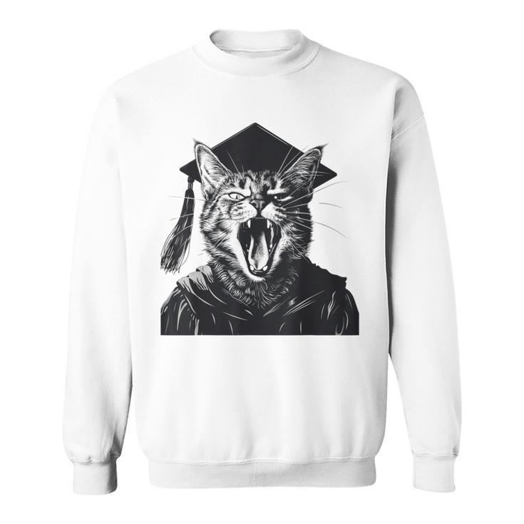 Seniors Graduation Cat Cat Sweatshirt