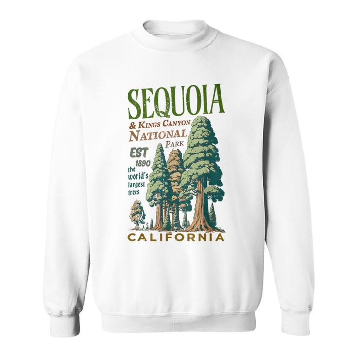Sequoia Kings Canyon National Parks Sweatshirt