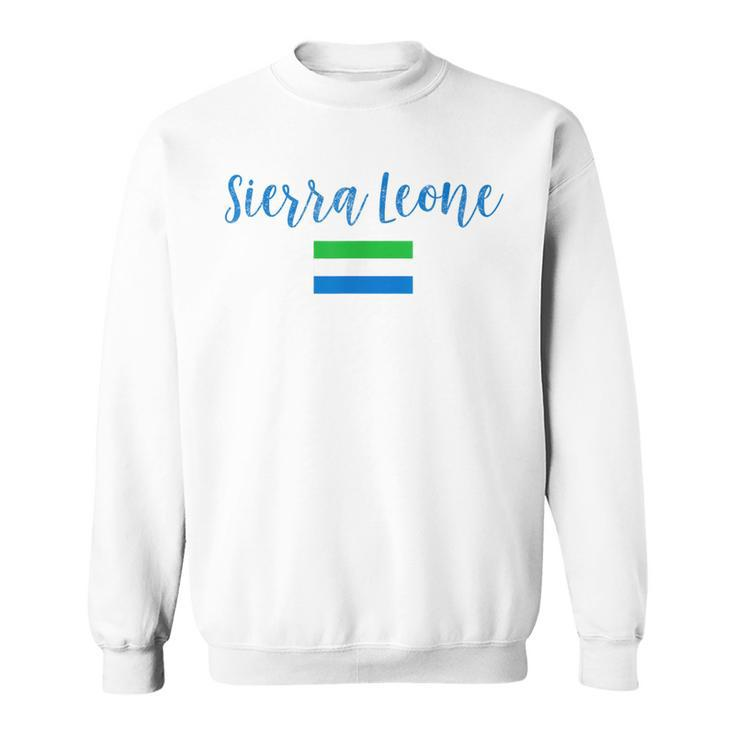 Sierra Leone Sierra Leone Flag Vintage Sweatshirt